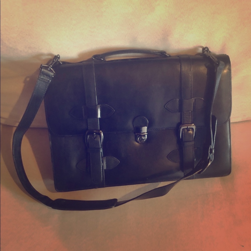 Genuine Italian Leather work bag (gender neutral)